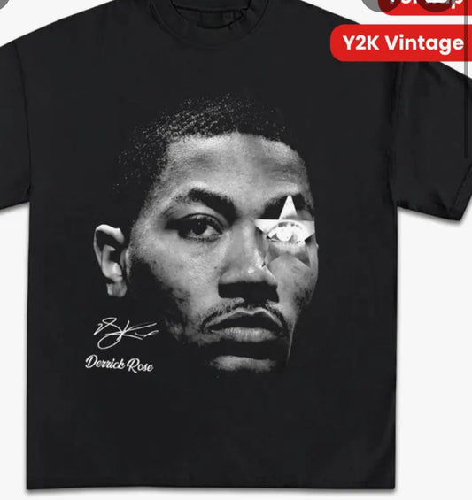 d rose graphic shirt